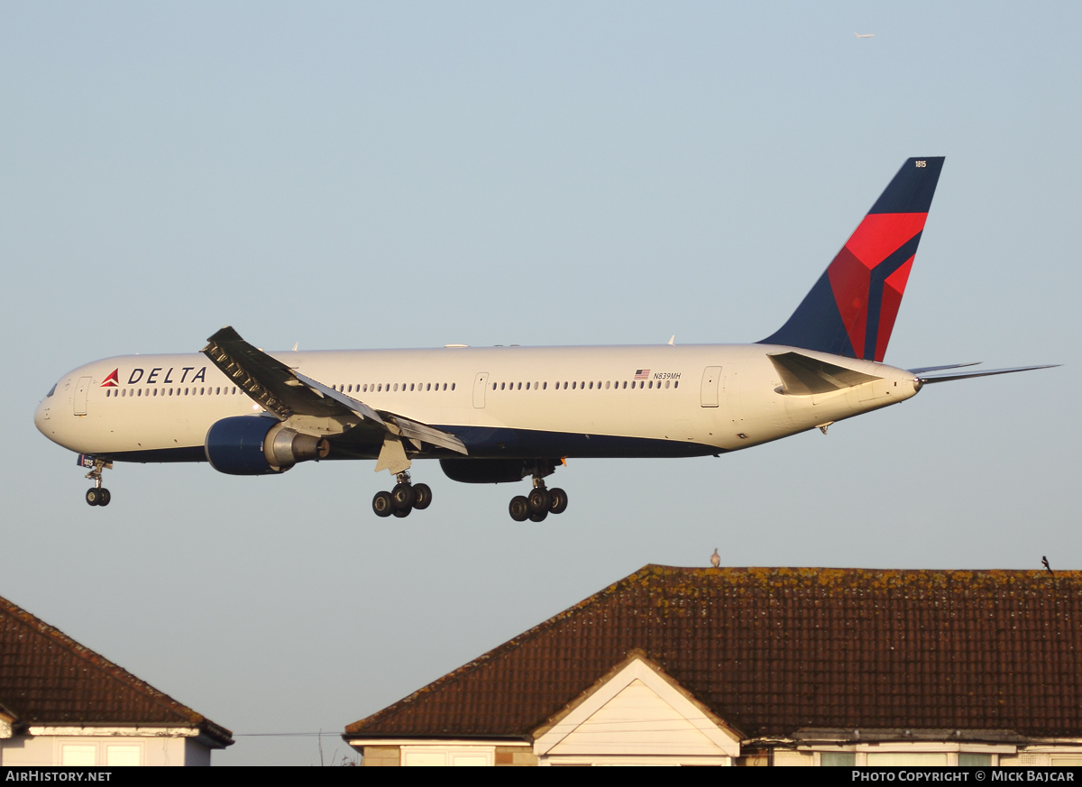 Aircraft Photo of N839MH | Boeing 767-432/ER | Delta Air Lines | AirHistory.net #61997