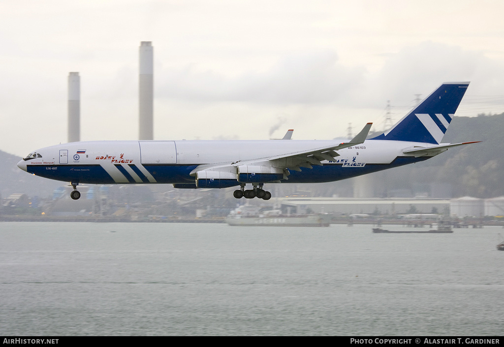 Aircraft Photo of RA-96103 | Ilyushin Il-96-400T | Polet Flight | AirHistory.net #62000