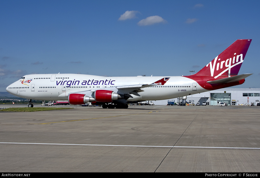 Aircraft Photo of G-VROS | Boeing 747-443 | Virgin Atlantic Airways | AirHistory.net #62008