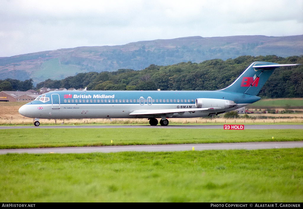 Aircraft Photo of G-BMAM | McDonnell Douglas DC-9-32 | British Midland Airways - BMA | AirHistory.net #62009