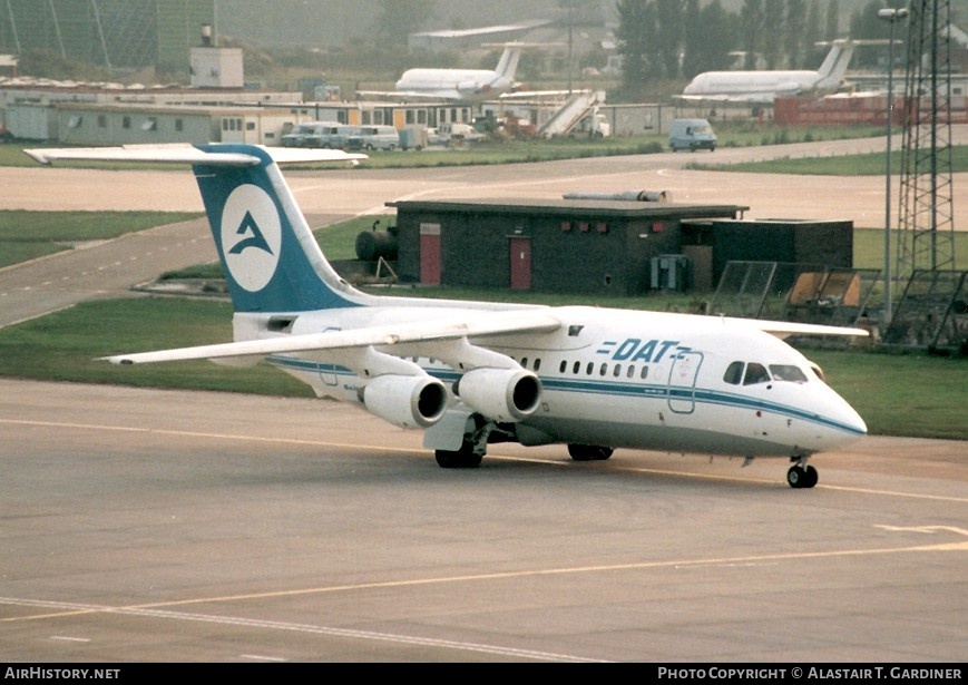 Aircraft Photo of OO-DJF | British Aerospace BAe-146-200 | Delta Air Transport - DAT | AirHistory.net #62010