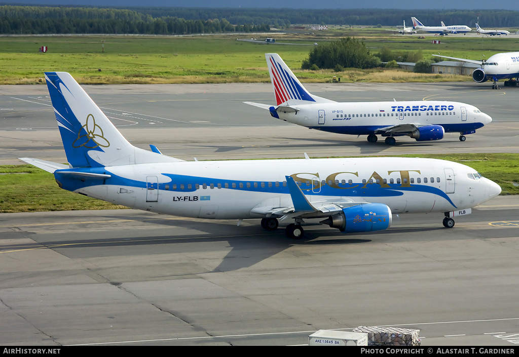 Aircraft Photo of LY-FLB | Boeing 737-322 | SCAT Airlines | AirHistory.net #62037