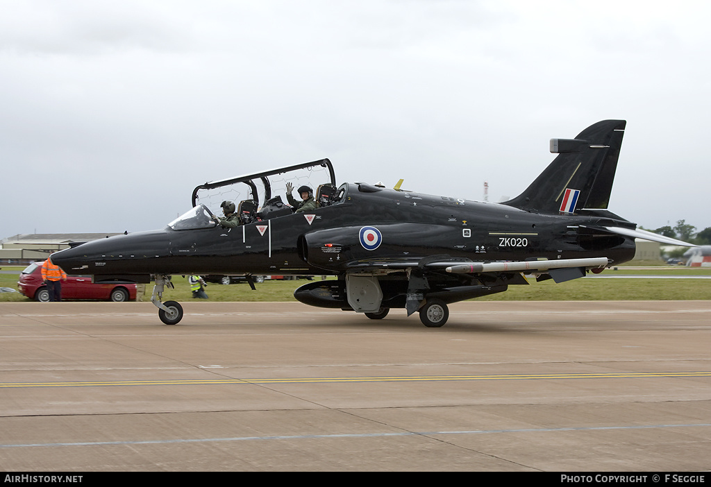 Aircraft Photo of ZK020 | BAE Systems Hawk T.2 | UK - Air Force | AirHistory.net #62039