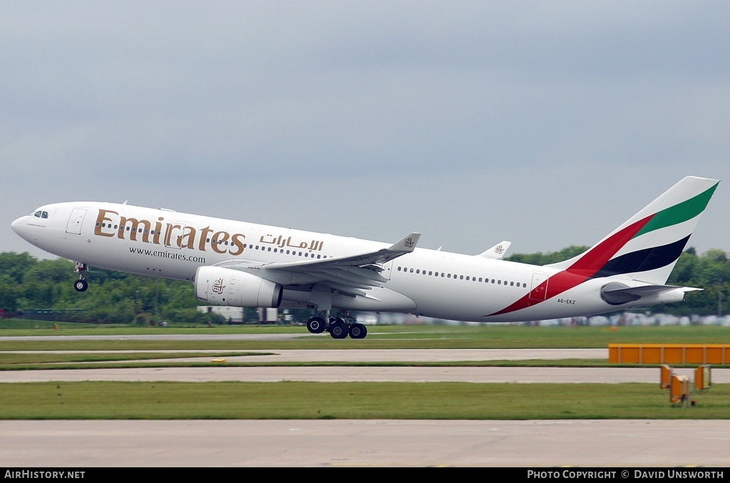 Aircraft Photo of A6-EKZ | Airbus A330-243 | Emirates | AirHistory.net #62042