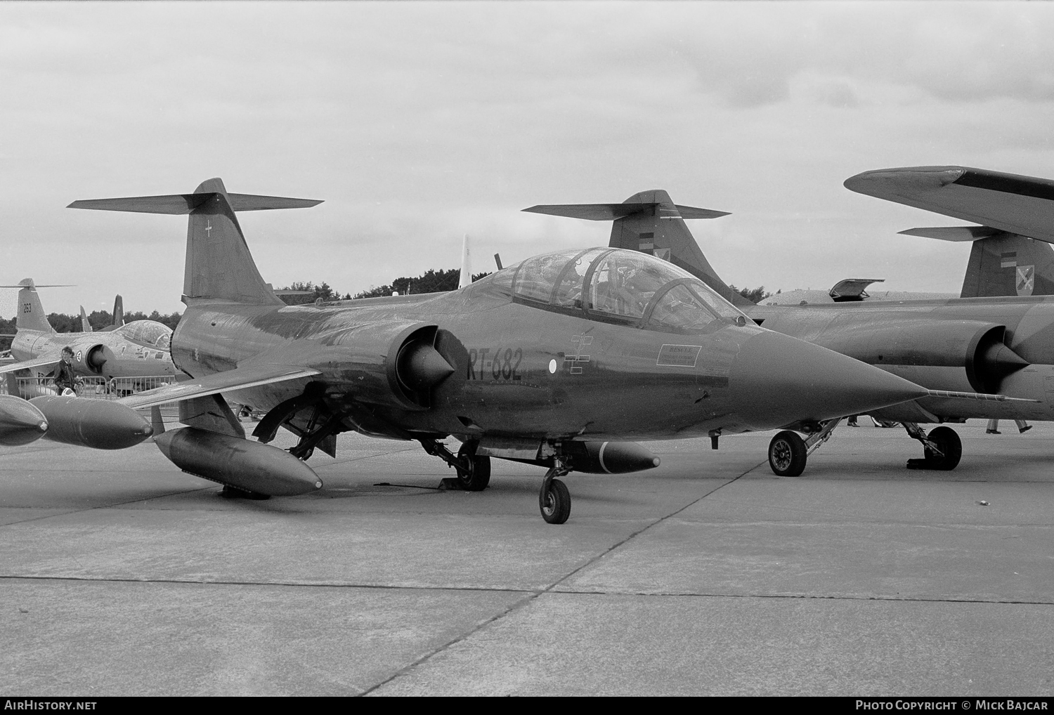 Aircraft Photo of RT-682 | Lockheed TF-104G Starfighter | Denmark - Air Force | AirHistory.net #62045