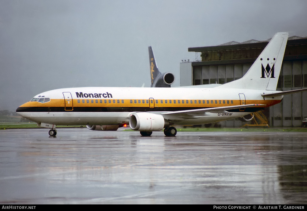 Aircraft Photo of G-BNXW | Boeing 737-33A | Monarch Airlines | AirHistory.net #62102