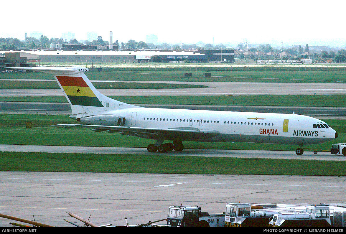 Aircraft Photo of 9G-ABO | Vickers VC10 Srs1102 | Ghana Airways | AirHistory.net #62103