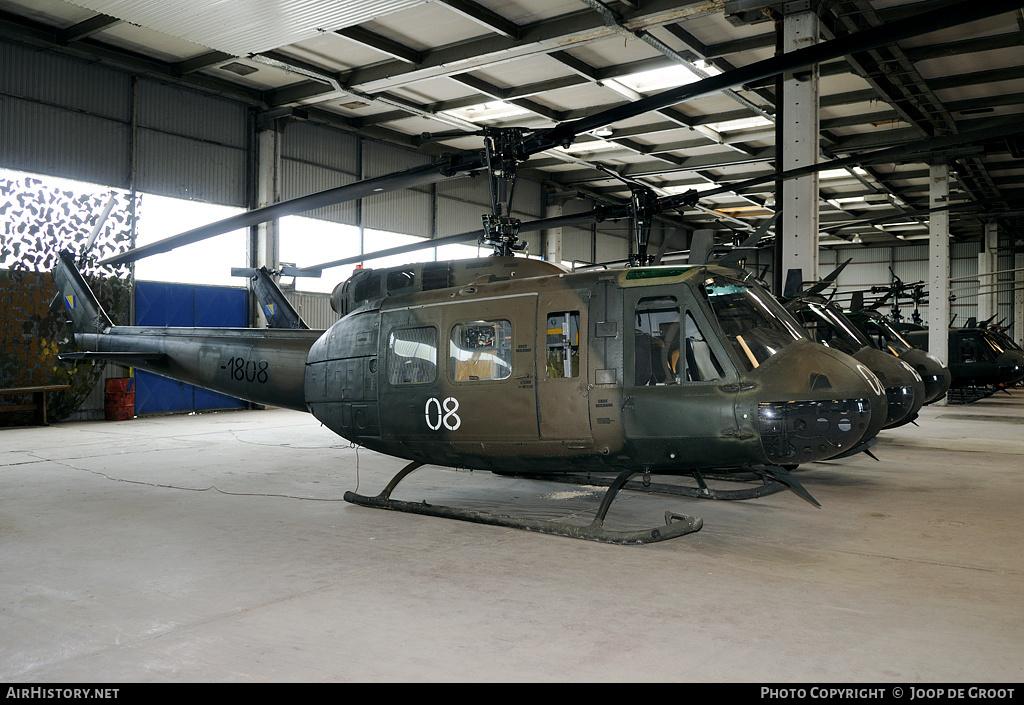 Aircraft Photo of VF-1808 | Bell UH-1H Iroquois | Bosnia and Herzegovina - Federation - Air Force | AirHistory.net #62112