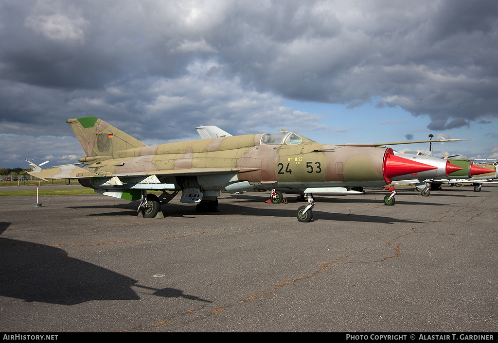 Aircraft Photo of 2453 | Mikoyan-Gurevich MiG-21bis | Germany - Air Force | AirHistory.net #62122