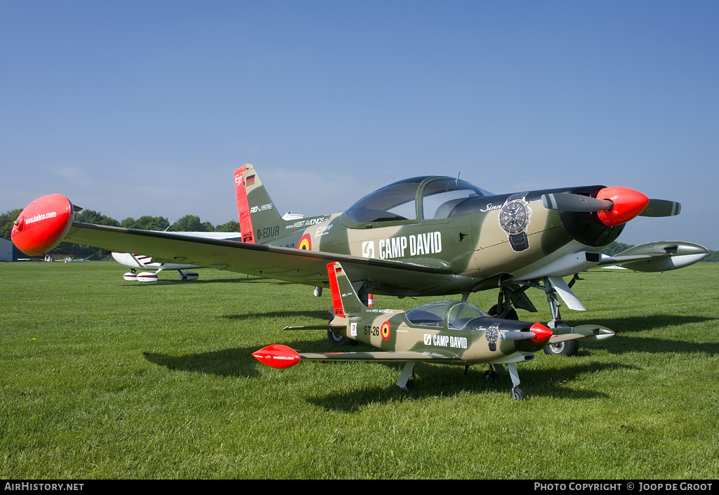 Aircraft Photo of D-EDUR / ST-26 | SIAI-Marchetti SF-260 | Belgium - Air Force | AirHistory.net #62124