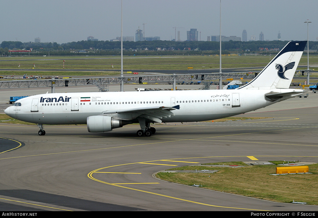 Aircraft Photo of EP-IBB | Airbus A300B4-605R | Iran Air | AirHistory.net #62132