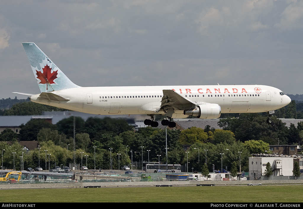 Aircraft Photo of C-FCAB | Boeing 767-375/ER | Air Canada | AirHistory.net #62139
