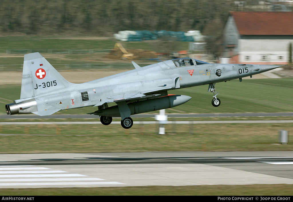 Aircraft Photo of J-3015 | Northrop F-5E Tiger II | Switzerland - Air Force | AirHistory.net #62146