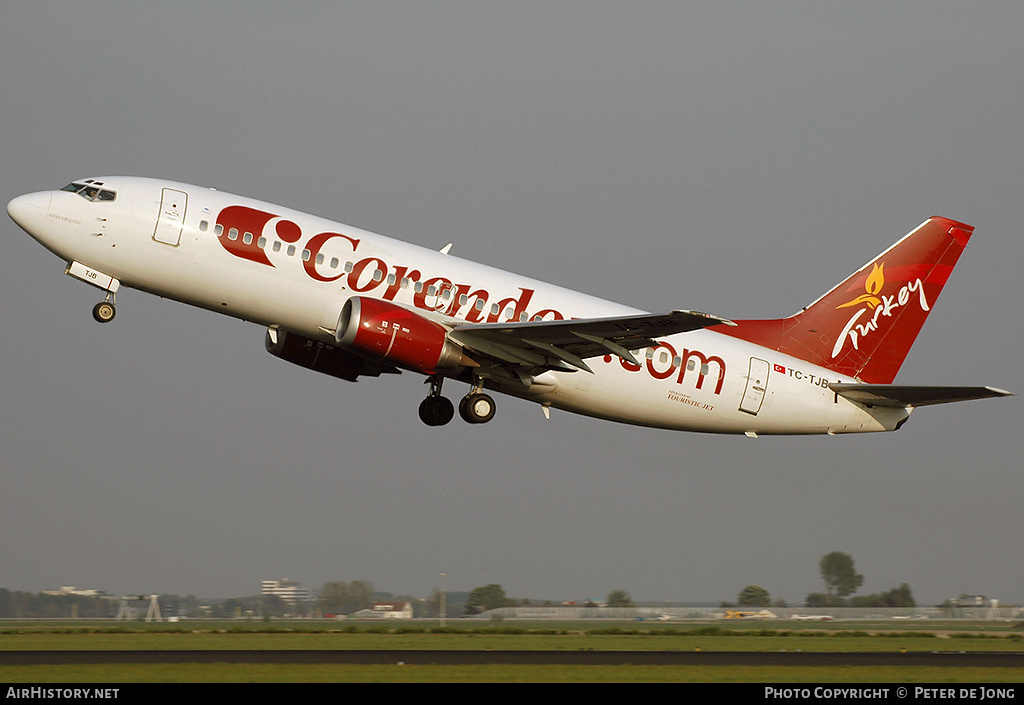 Aircraft Photo of TC-TJB | Boeing 737-3Q8 | Corendon Airlines | AirHistory.net #62160