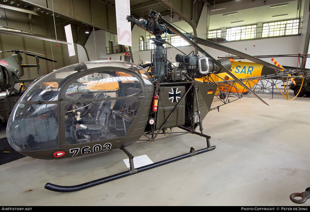 Aircraft Photo of 7603 | Sud SE-3130 Alouette II | Germany - Army | AirHistory.net #62165