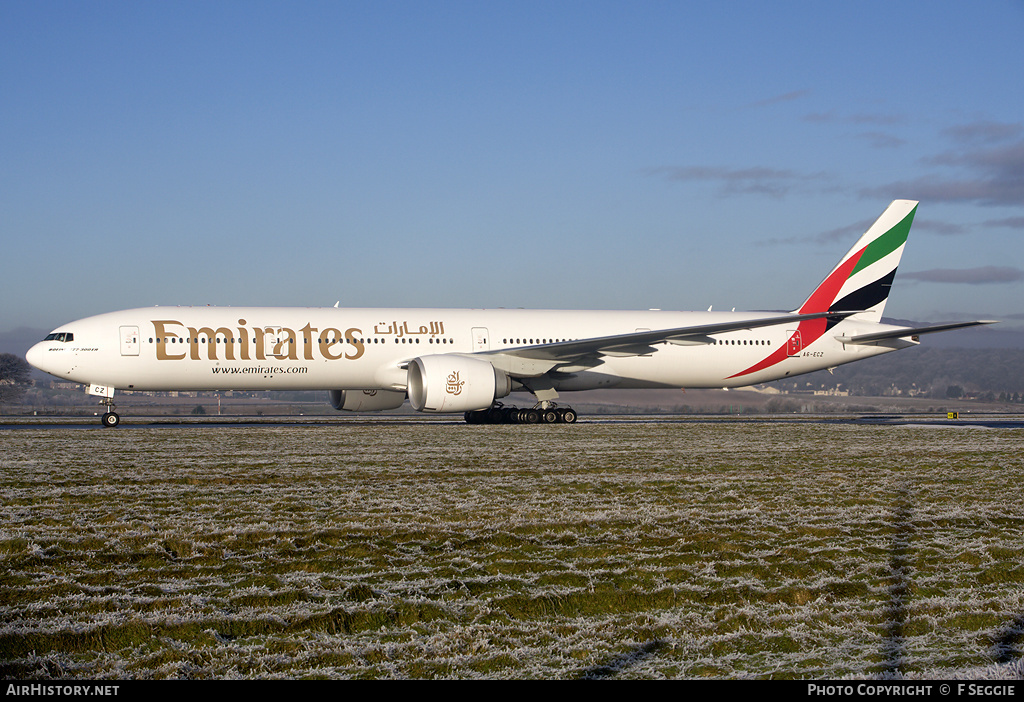 Aircraft Photo of A6-ECZ | Boeing 777-31H/ER | Emirates | AirHistory.net #62169
