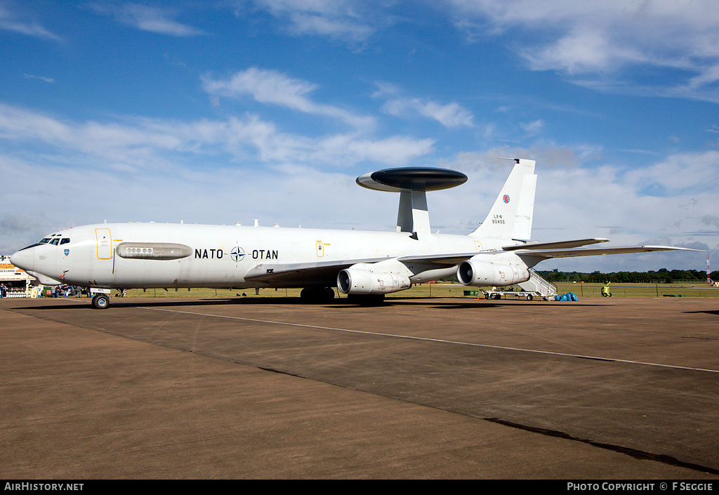 Aircraft Photo of LX-N90455 | Boeing E-3A Sentry | Luxembourg - NATO | AirHistory.net #62188