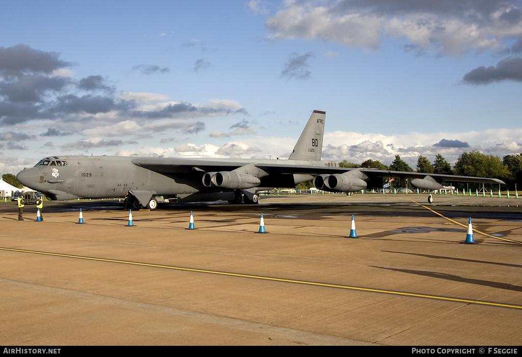Aircraft Photo of 61-0029 / AF61-029 | Boeing B-52H Stratofortress | USA - Air Force | AirHistory.net #62210