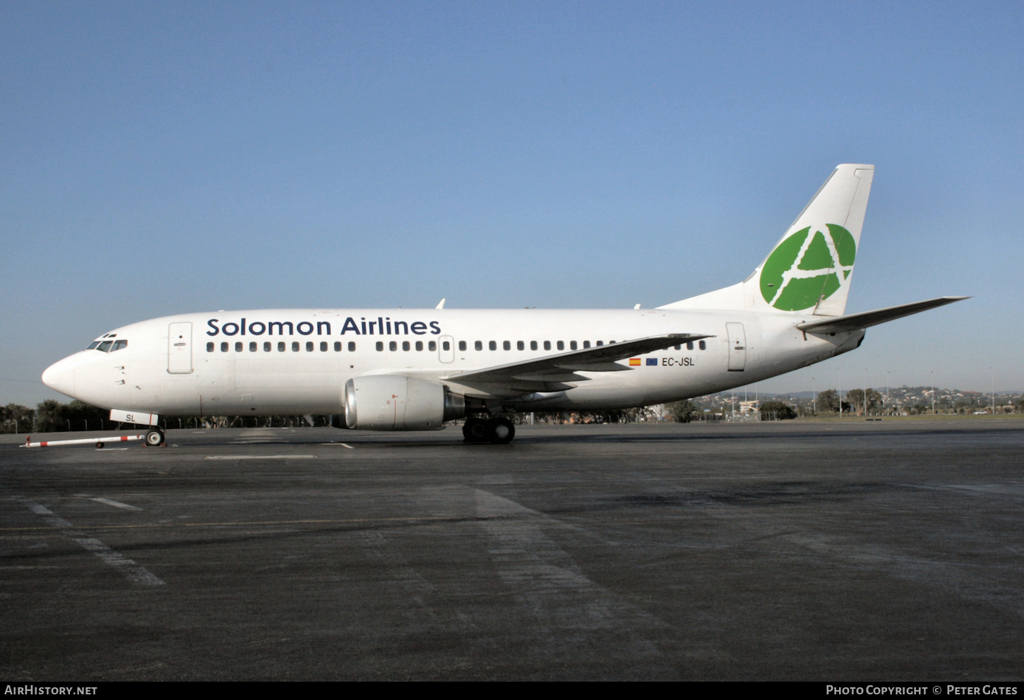 Aircraft Photo of EC-JSL | Boeing 737-33A | Solomons - Solomon Airlines | AirHistory.net #62225