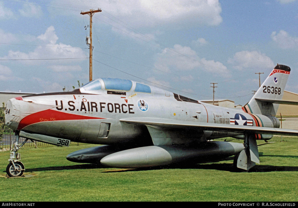 Aircraft Photo of 52-6486 / 26368 | Republic F-84F Thunderstreak | USA - Air Force | AirHistory.net #62231