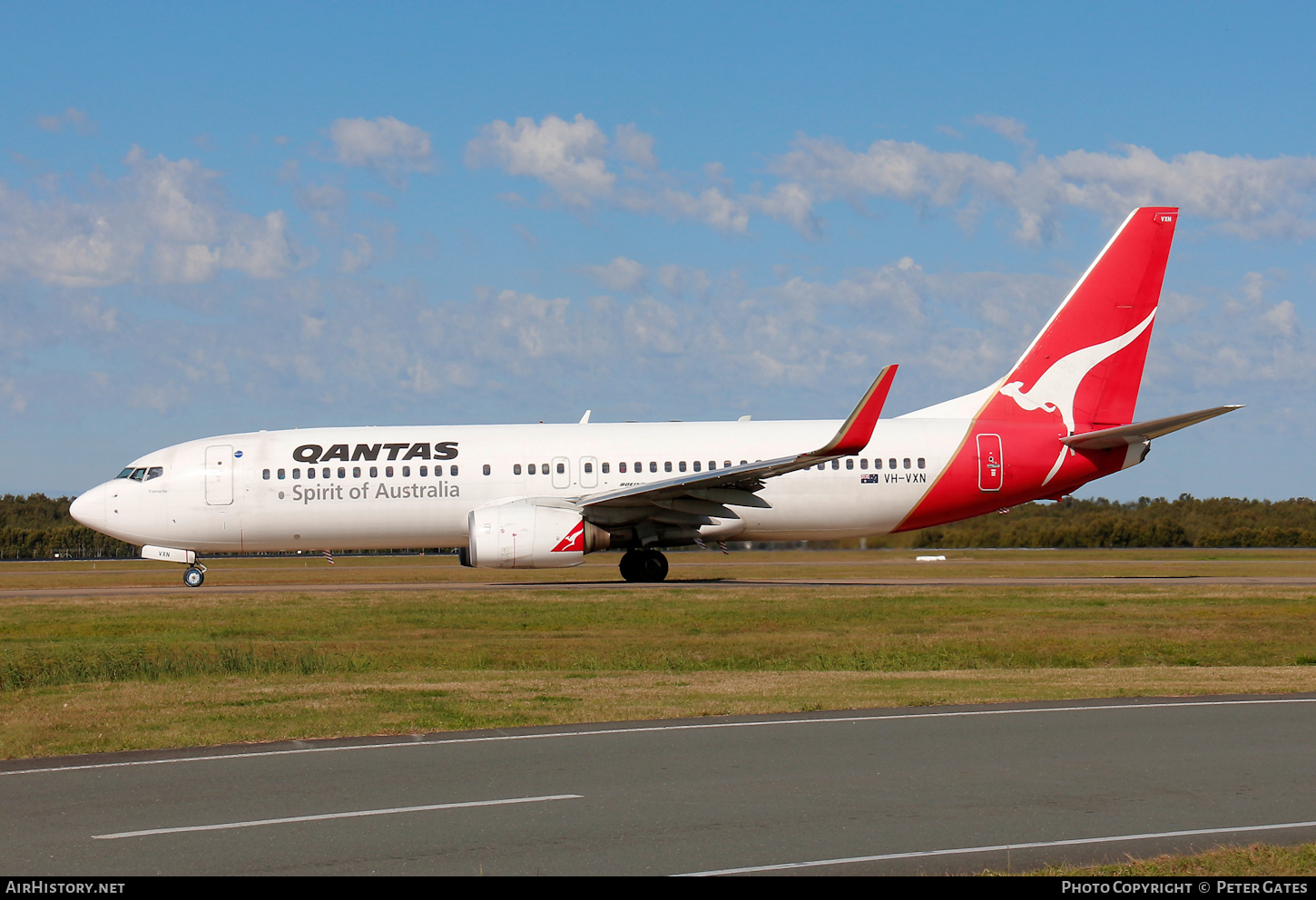 Aircraft Photo of VH-VXN | Boeing 737-838 | Qantas | AirHistory.net #62234