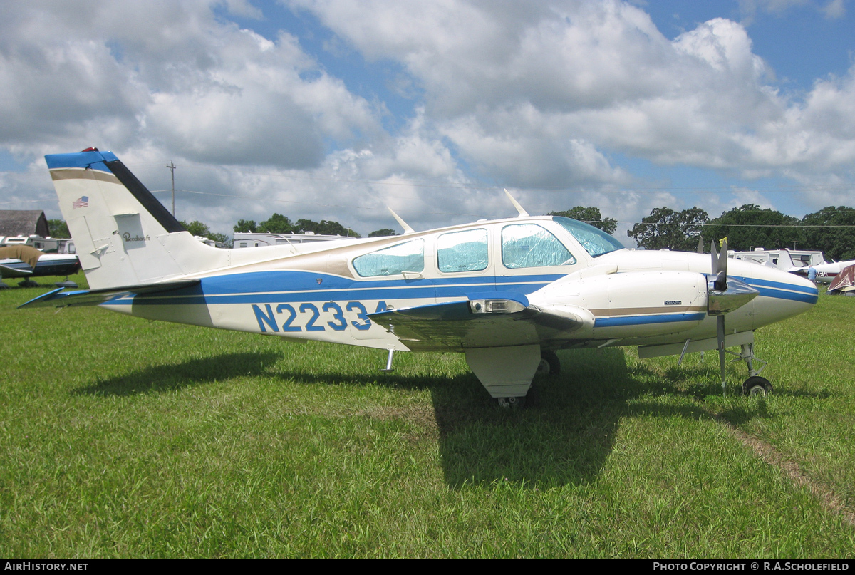 Aircraft Photo of N22334 | Beech E55 Baron | AirHistory.net #62240