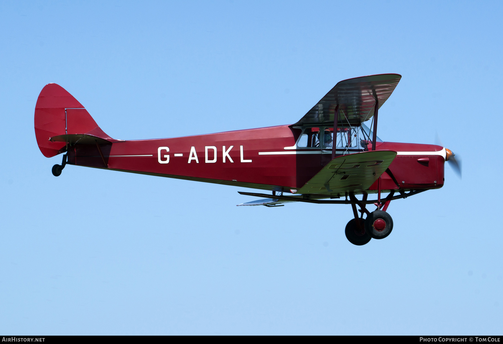 Aircraft Photo of G-ADKL | De Havilland D.H. 87B Hornet Moth | AirHistory.net #62242
