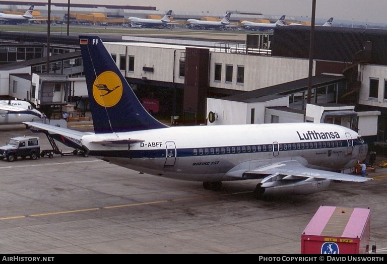 Aircraft Photo of D-ABFF | Boeing 737-230/Adv | Lufthansa | AirHistory.net #62272
