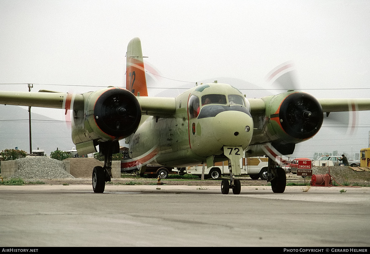 Aircraft Photo of N405DF | Grumman S-2A(AT) Tracker | Hemet Valley Flying Service | AirHistory.net #62278