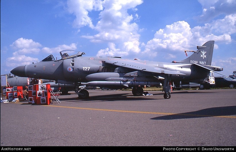 Aircraft Photo of ZH805 | British Aerospace Sea Harrier FA2 | UK - Navy | AirHistory.net #62279