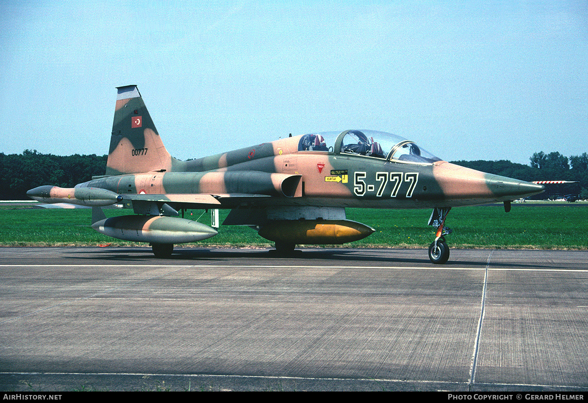 Aircraft Photo of 00777 | Northrop F-5B Freedom Fighter | Turkey - Air Force | AirHistory.net #62284