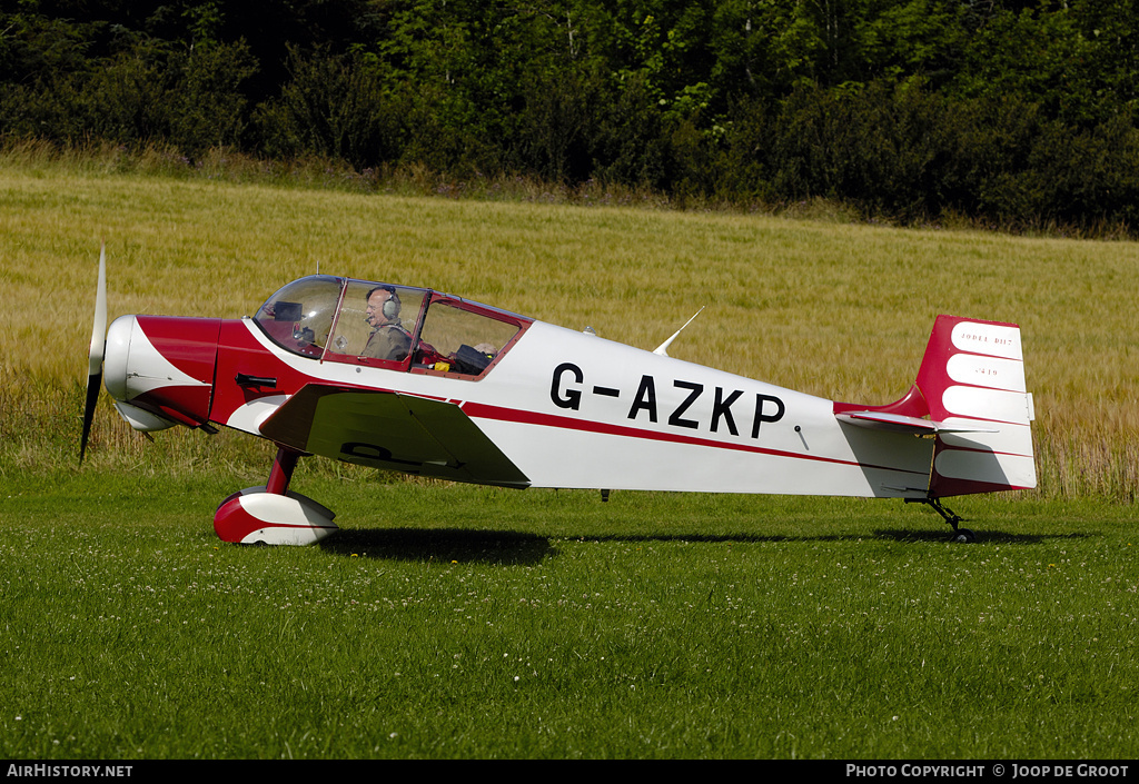 Aircraft Photo of G-AZKP | SAN Jodel D-117 | AirHistory.net #62289