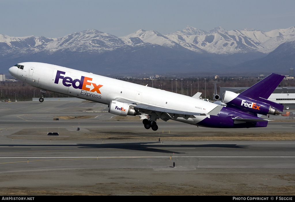Aircraft Photo of N606FE | McDonnell Douglas MD-11F | FedEx Express | AirHistory.net #62293