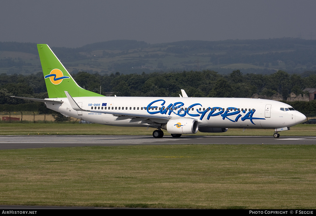 Aircraft Photo of 5B-DBR | Boeing 737-8Q8 | Eurocypria Airlines | AirHistory.net #62294