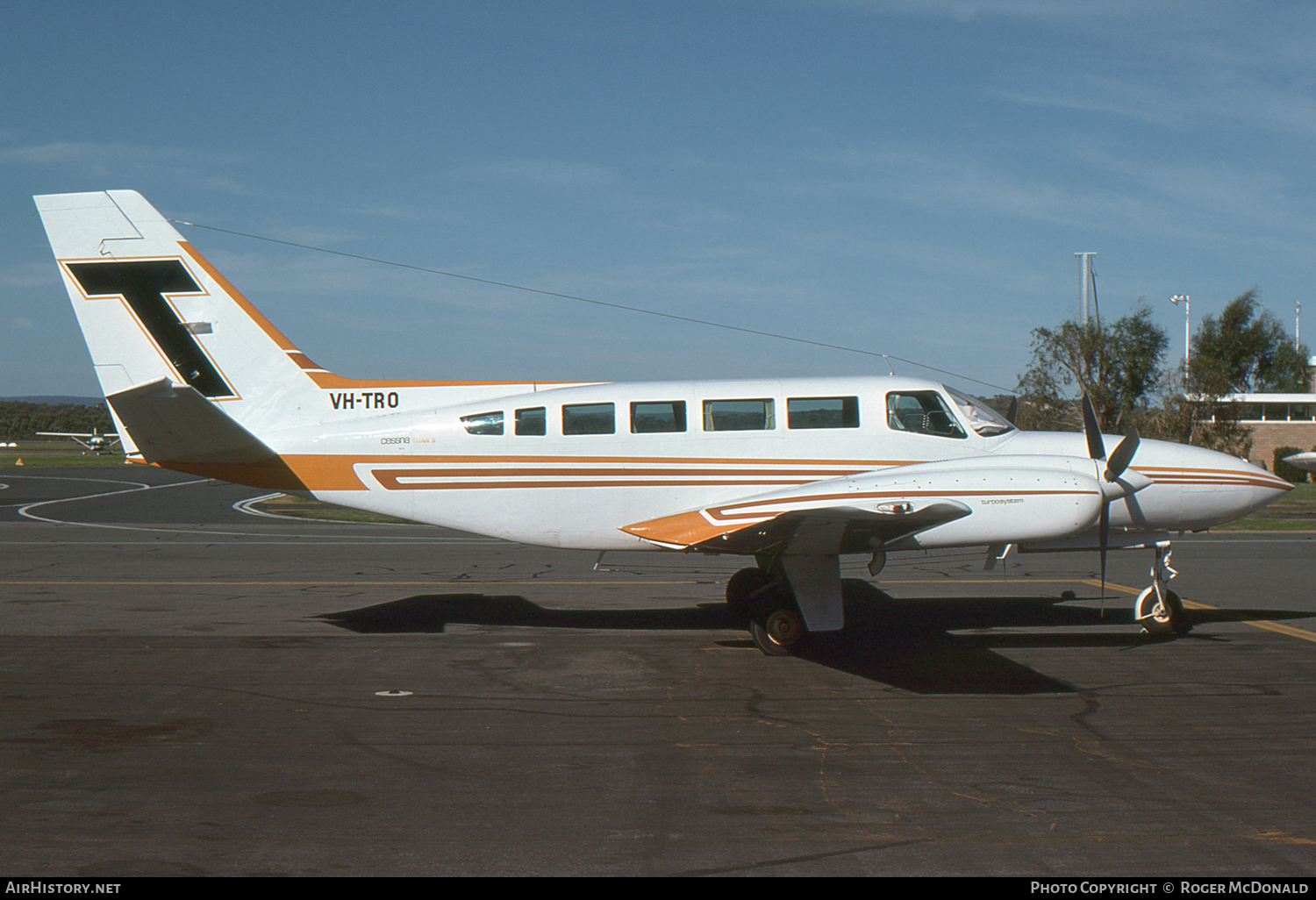 Aircraft Photo of VH-TRO | Cessna 404 Titan | Trans West Airlines | AirHistory.net #62311