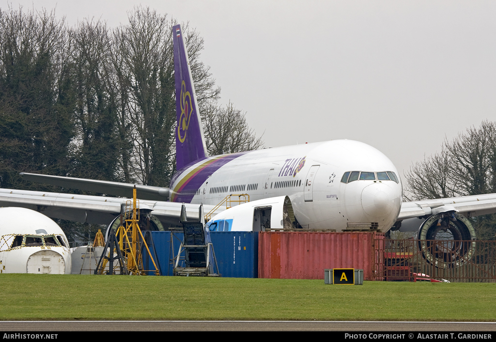 Aircraft Photo of N176GT | Boeing 777-2D7 | Thai Airways International | AirHistory.net #62319