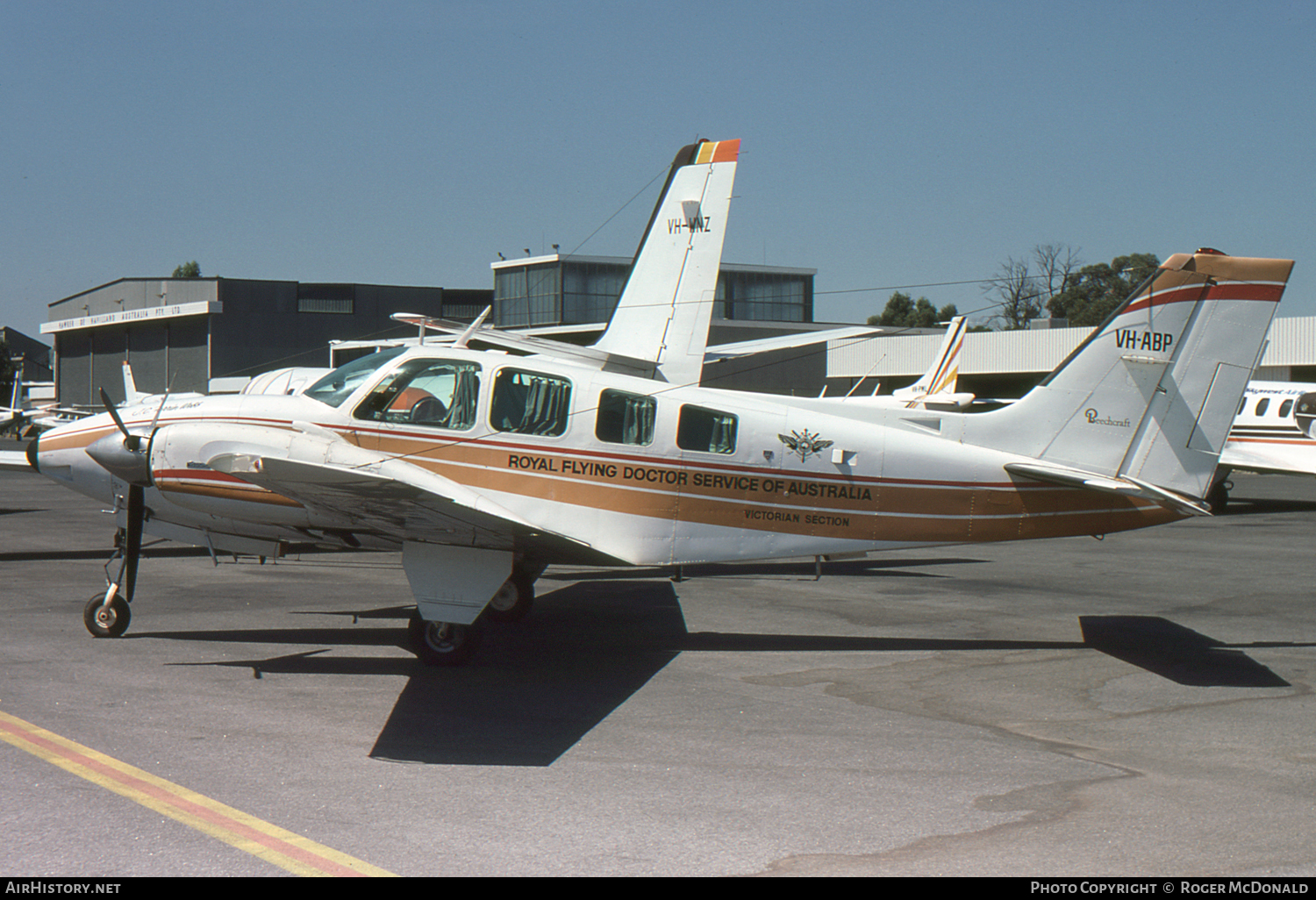 Aircraft Photo of VH-ABP | Beech 58 Baron | Royal Flying Doctor Service - RFDS | AirHistory.net #62320