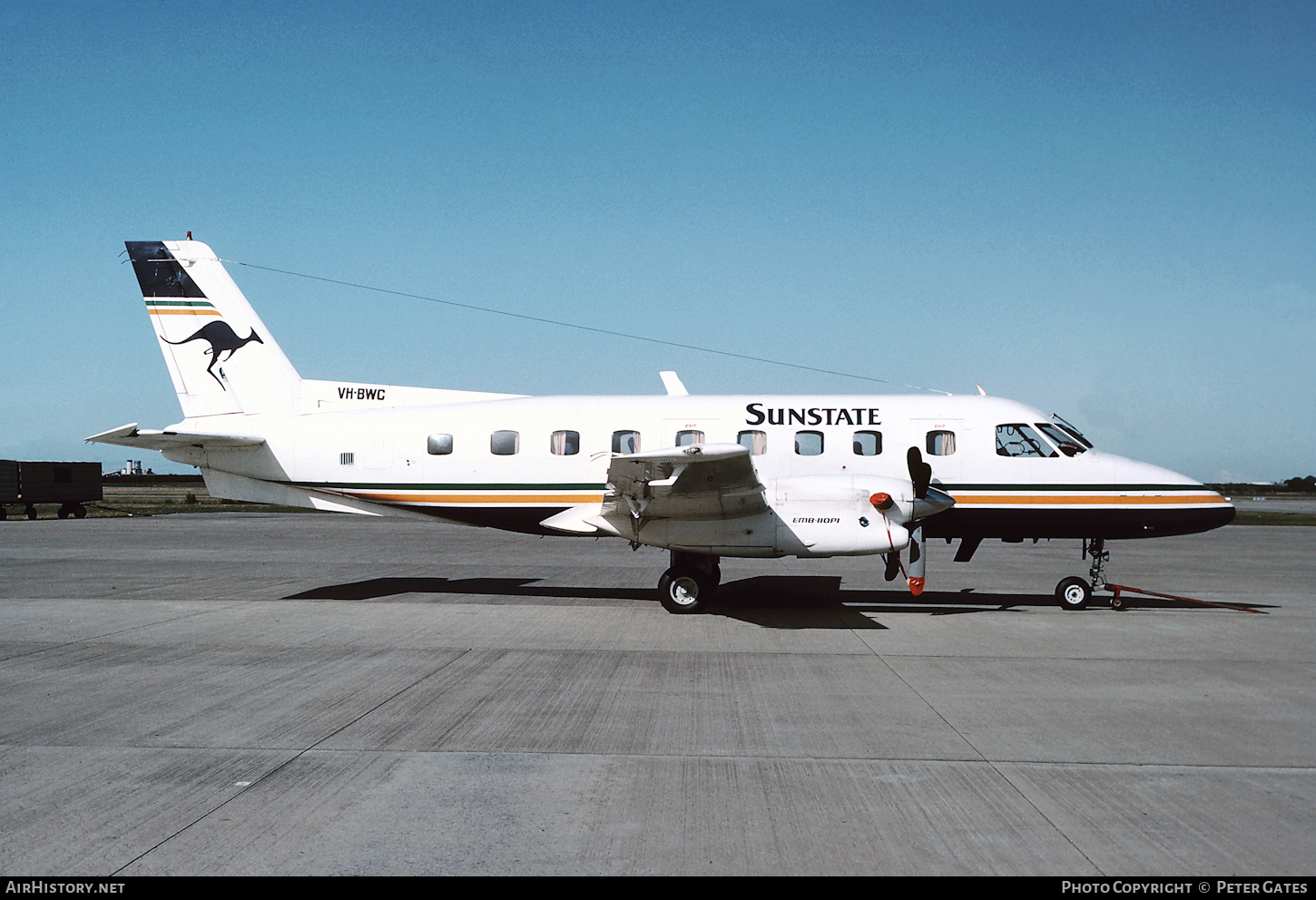 Aircraft Photo of VH-BWC | Embraer EMB-110P1 Bandeirante | Sunstate Airlines | AirHistory.net #62321