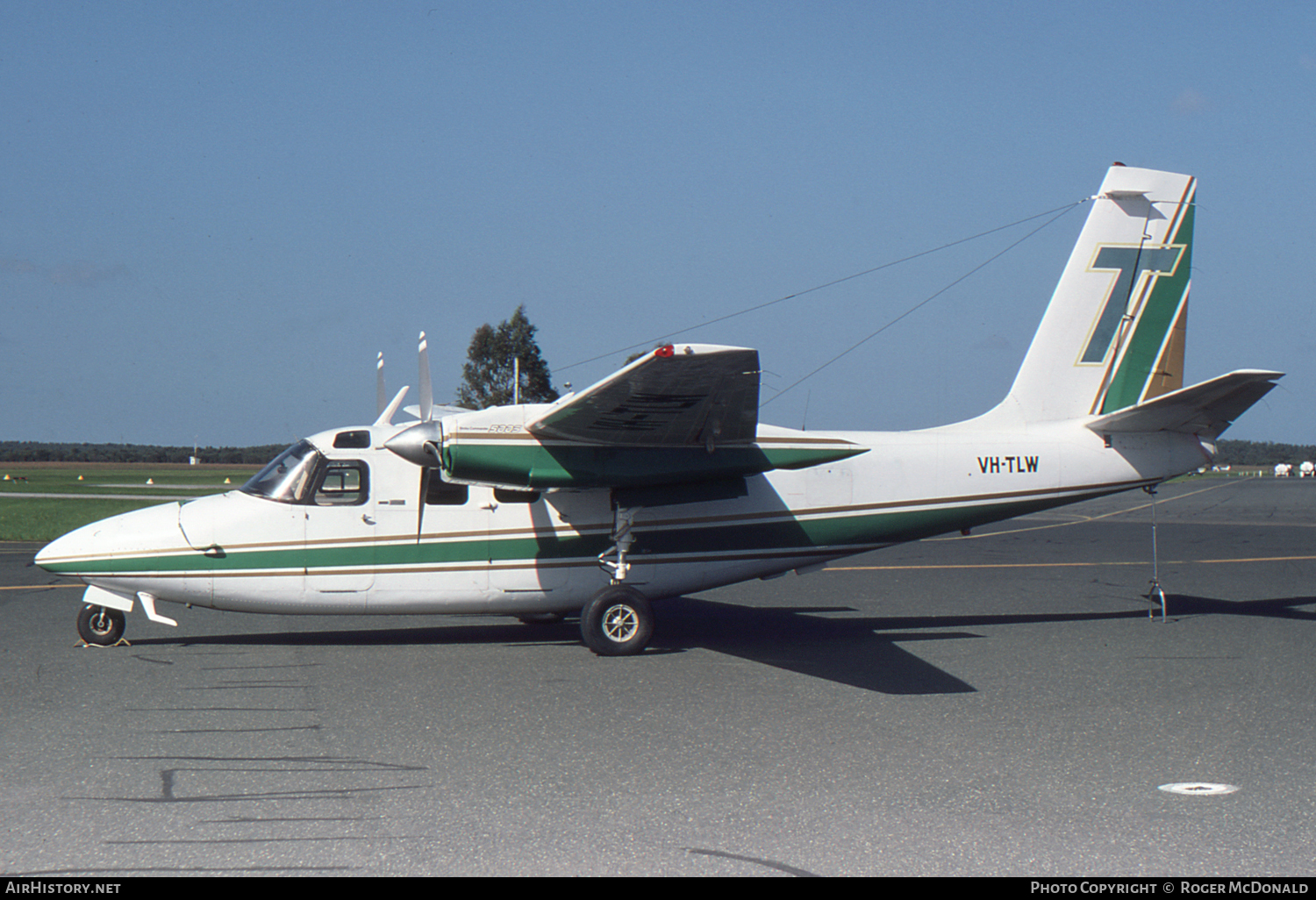 Aircraft Photo of VH-TLW | Rockwell 500S Shrike Commander | Trans West Airlines | AirHistory.net #62323