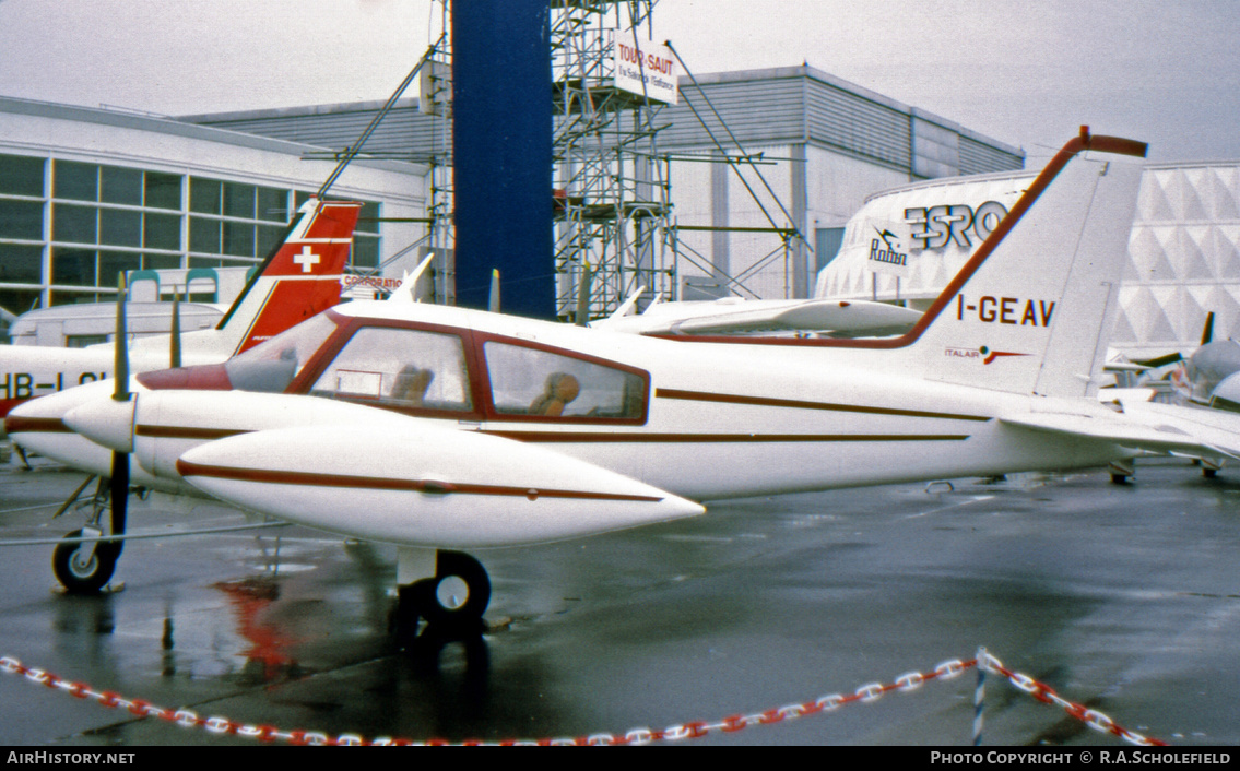 Aircraft Photo of I-GEAV | Italair F-20 Pegaso | AirHistory.net #62330