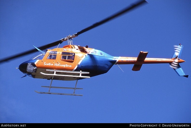 Aircraft Photo of G-OBRU | Bell 206B-3 JetRanger III | Scotia Helicopters | AirHistory.net #62340