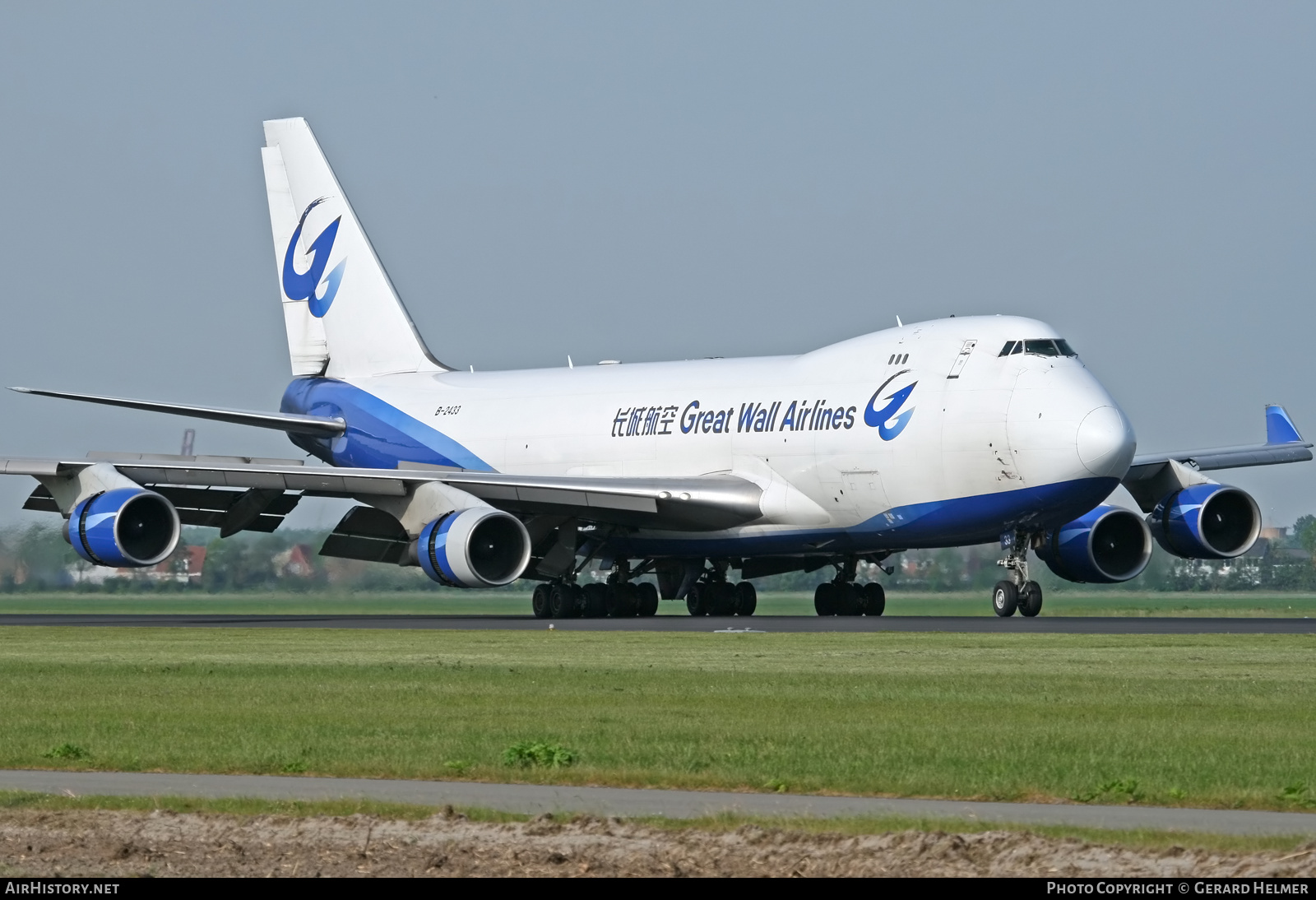 Aircraft Photo of B-2433 | Boeing 747-412F/SCD | Great Wall Airlines | AirHistory.net #62346