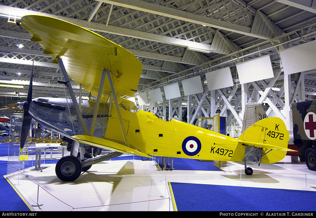 Aircraft Photo of K4972 | Hawker Hart TIIA | UK - Air Force | AirHistory.net #62347