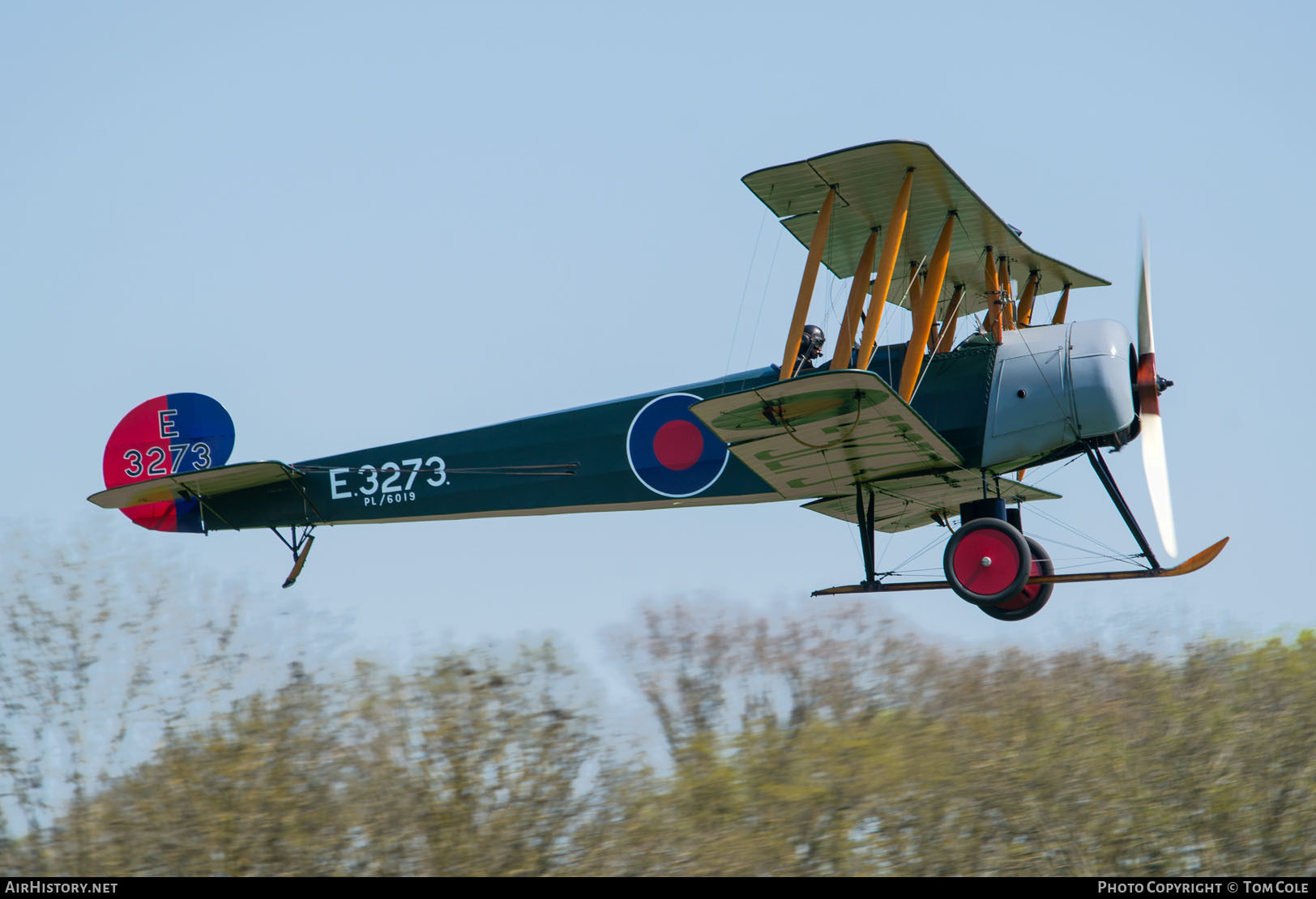 Aircraft Photo of G-ADEV / E3273 | Avro 504K | UK - Air Force | AirHistory.net #62358