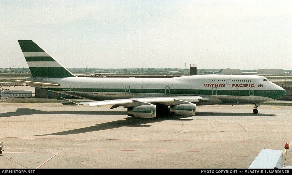 Aircraft Photo of VR-HOW | Boeing 747-467 | Cathay Pacific Airways | AirHistory.net #62374