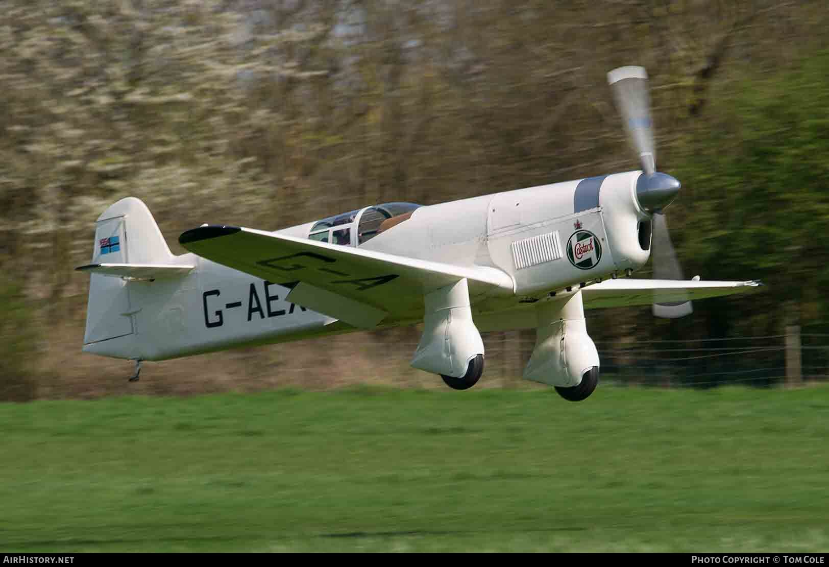 Aircraft Photo of G-AEXF | Percival E.2 Mew Gull | AirHistory.net #62375