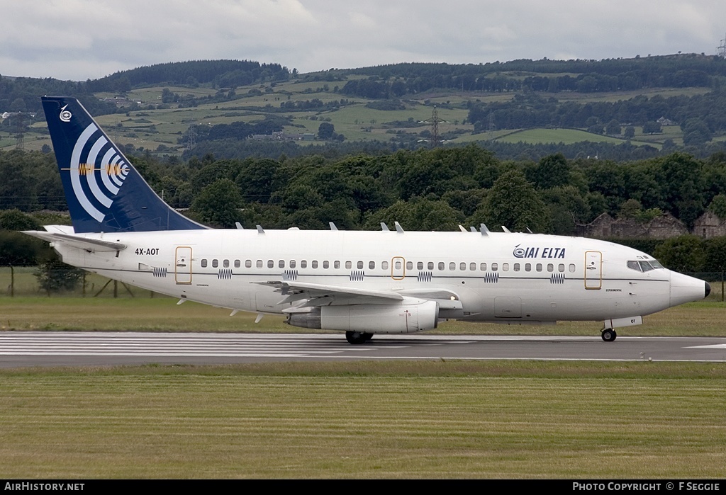 Aircraft Photo of 4X-AOT | Boeing 737-297/Adv | IAI - Israel Aircraft Industries | AirHistory.net #62384