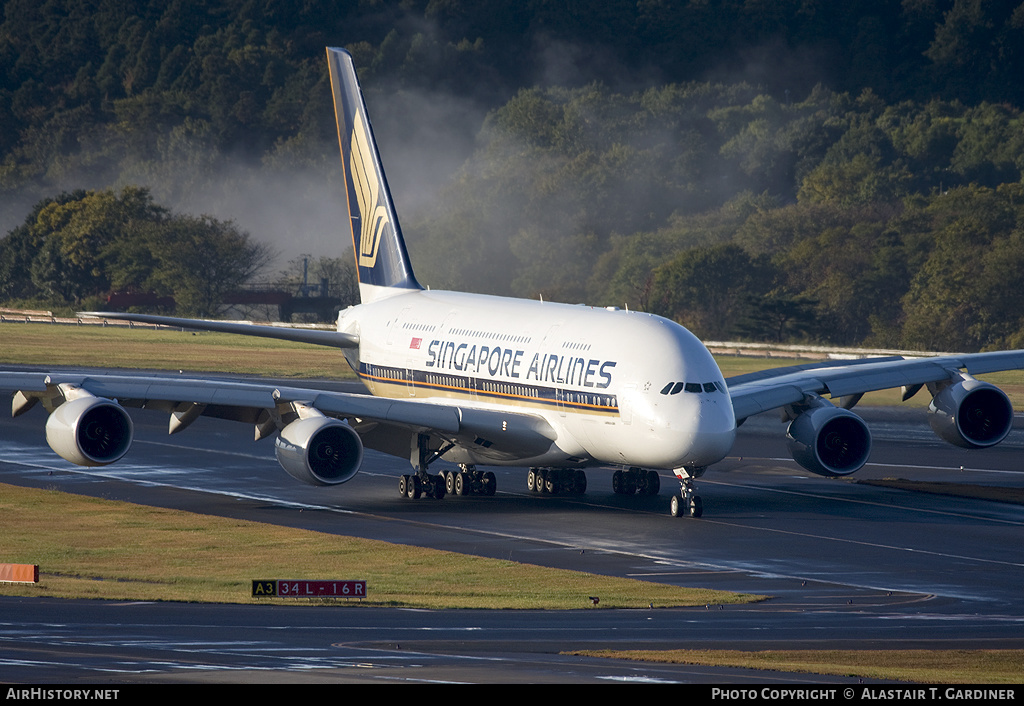 Aircraft Photo of 9V-SKC | Airbus A380-841 | Singapore Airlines | AirHistory.net #62385