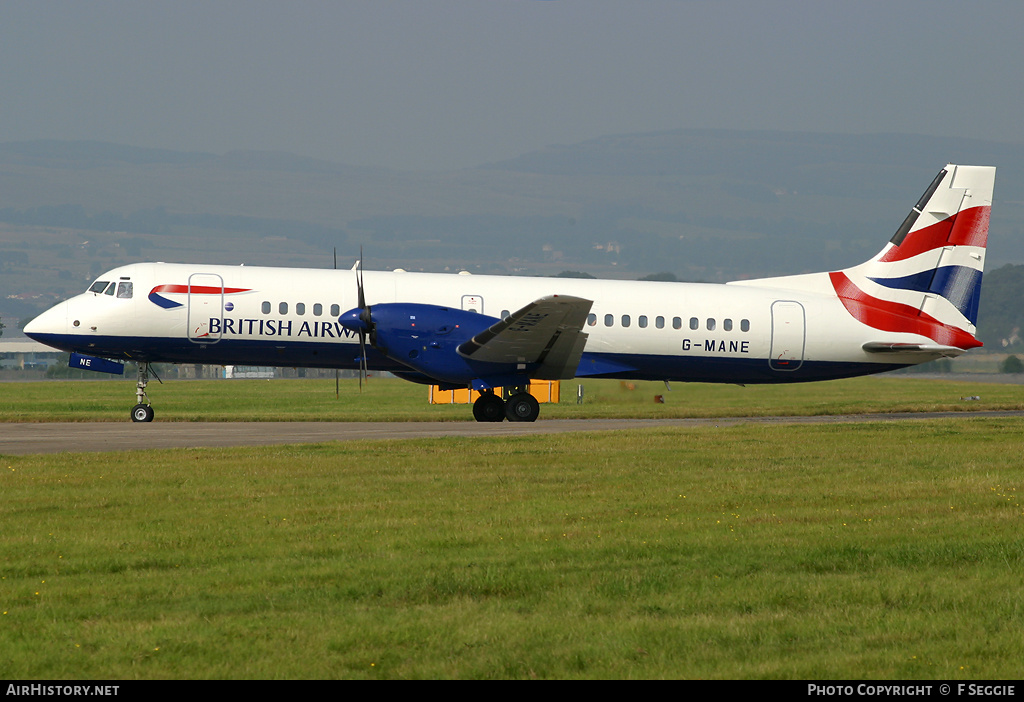 Aircraft Photo of G-MANE | British Aerospace ATP | British Airways | AirHistory.net #62412