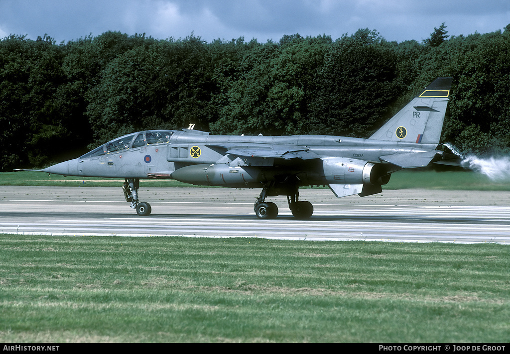 Aircraft Photo of XX838 | Sepecat Jaguar T4 | UK - Air Force | AirHistory.net #62413